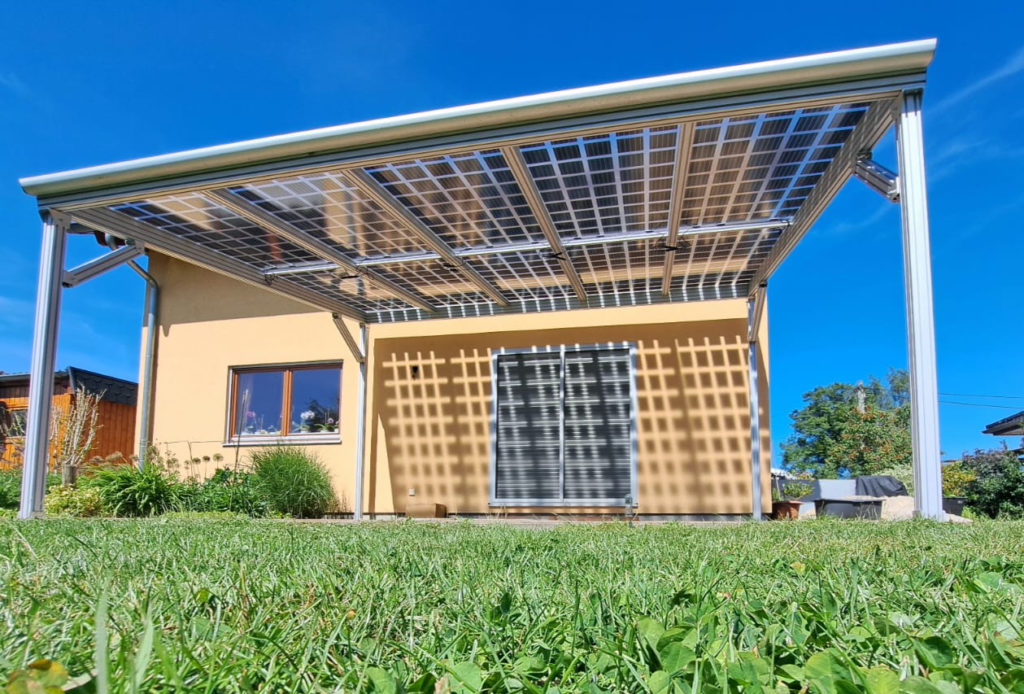 GRID-TERRASSEN mit halbtransparenten Solar-Platten